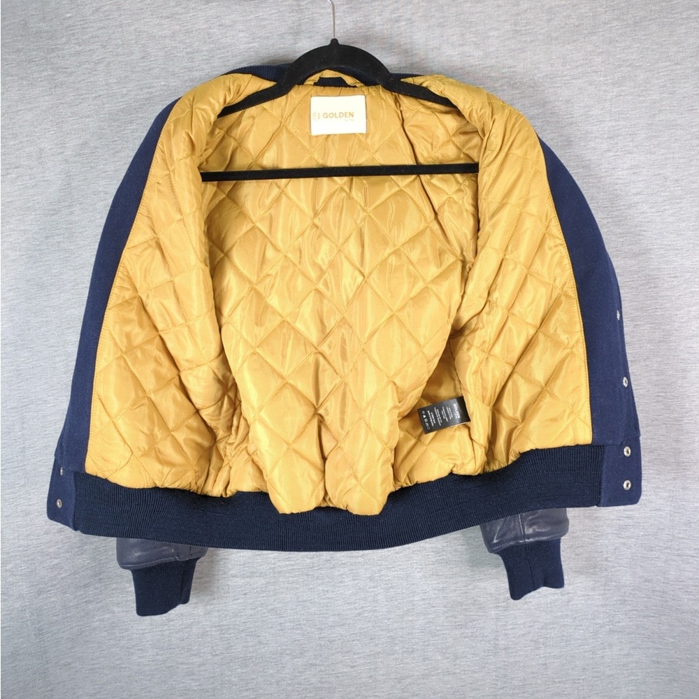 👯‍♀️Host Pick⚡️Golden by TNA Wool Blend and Leather Varsity Jacket - Picture 8 of 12